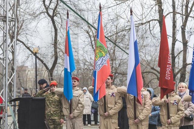 Двенадцать лет в родной гавани: как Владивосток отпраздновал Крымскую весну - Vladnews.ru - Новости Владивосток и Дальнего Востока, 19.03.2026