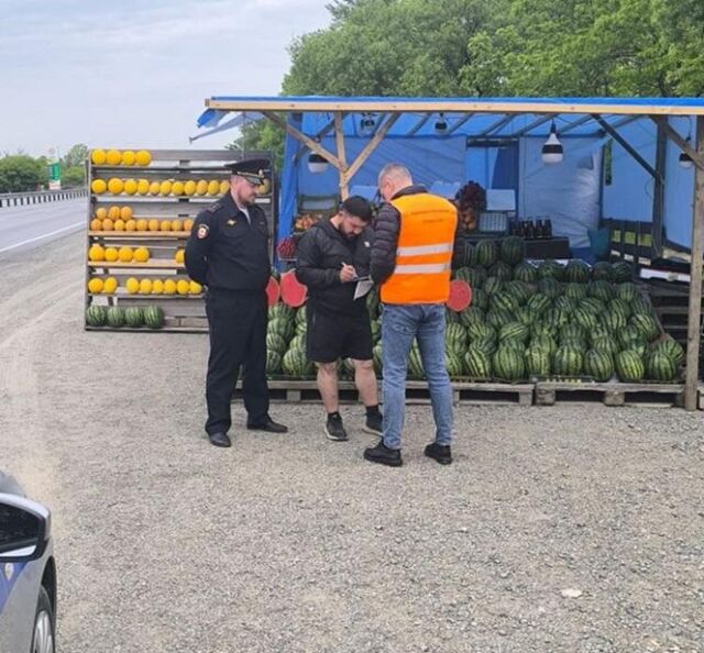 Рейд против незаконной придорожной торговли прошел в Надеждинском районе - Vladnews.ru - Новости Владивосток и Дальнего Востока, 03.06.2026