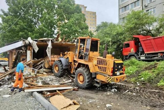 Во Владивостоке за август снесли 42 незаконных объекта Во Владивостоке за август снесли 42 незаконных объекта - Vladnews.ru - Новости Владивосток и Дальнего Востока, 21.08.2026