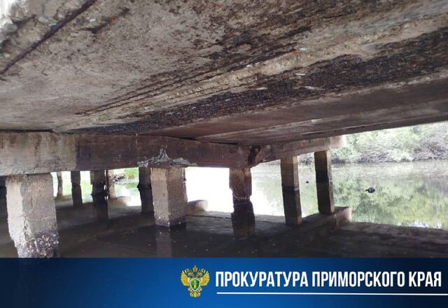 Прокуратура начала проверку по факту частичного разрушения моста в Кировском районе. Предварительно установлено, что 8 июля 2025 года на 4-м километре автодороги Авдеевка – Павло-Федоровка – Дальрис по дороге в село Павло–Фёдоровка Кировского района произошло частичное разрушение мостового сооружения. Надзорное ведомство установит обстоятельства произошедшего и даст оценку полноте и своевременности мер по содержанию и обслуживанию мостового сооружения. Прокуратура начала проверку по факту частичного разрушения моста в Кировском районе. Предварительно установлено, что 8 июля 2025 года на 4-м километре автодороги Авдеевка – Павло-Федоровка – Дальрис по дороге в село Павло–Фёдоровка Кировского района произошло частичное разрушение мостового сооружения. Надзорное ведомство установит обстоятельства произошедшего и даст оценку полноте и своевременности мер по содержанию и обслуживанию мостового сооружения. - Newsvlru, 09.07.2025