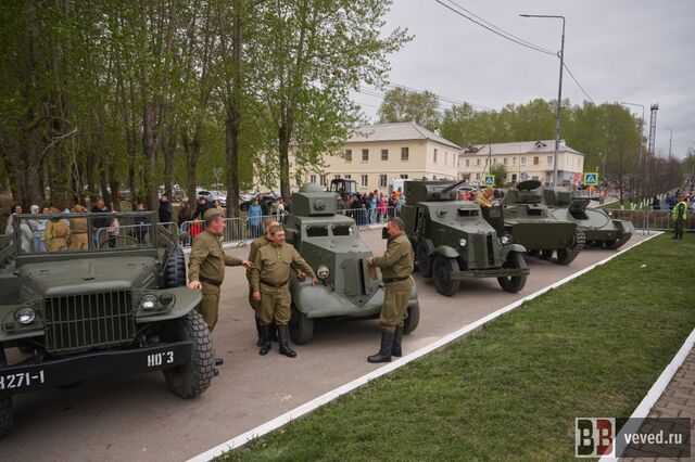 В Кировграде впервые показали военную технику времён Великой Отечественной войны - Вечерние ведомости, 09.05.2026