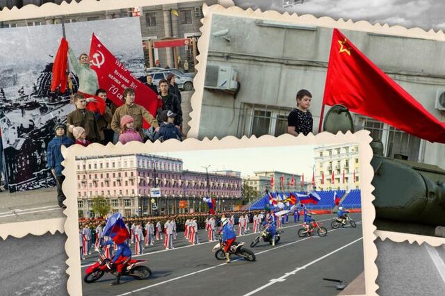 В Челябинске фотограф сравнил парады Победы за 15 лет - Вечерний Челябинск, 08.05.2025