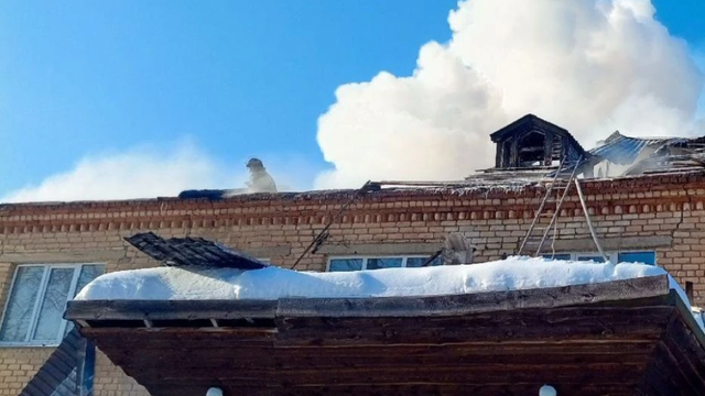 В Верхнем Уфалее сгорел склад трикотажной фабрики - Телекомпания ОТВ. Челябинское областное телевидение, 22.02.2026