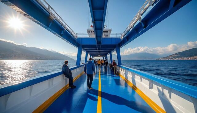 Паром Seabridge из Турции не принимают в порту Сочи. Нет команды - Yug-24.ru - Главные новости Краснодара и Краснодарского края, 06.11.2025