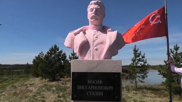 В Башкирии открыли памятник Сталину - Новости Уфы и Башкирии - Медиакорсеть, 09.05.2025