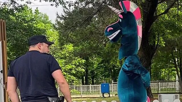 В Геленджике продолжают «отлов» незаконных аниматоров: задержаны зебра и единороги - kubanpress.ru, 29.05.2025