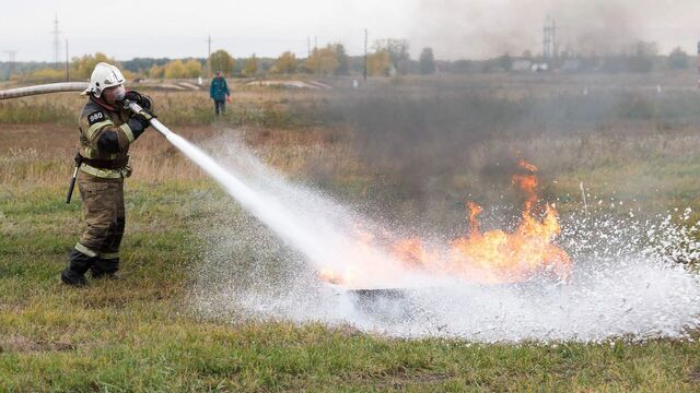 Масштабный пожар на полях засняли в Ростовской области - RostovGazeta, 11.07.2025
