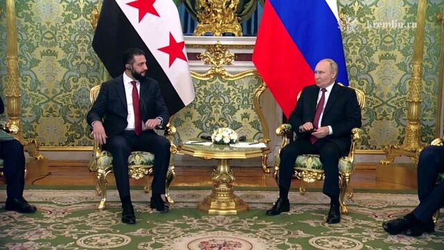 Путин провел переговоры с Президентом Сирии Ахмедом Шараа - Восток-Медиа, 25.10.2025