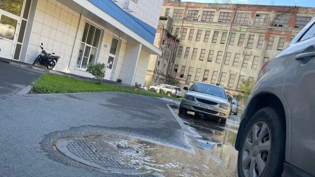 Ростовчане показали, как течет канализация на Береговой возле рощи - RostovGazeta, 28.10.2025