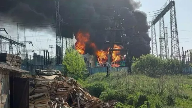 Названа причина пожара на подстанции в алтайском селе - ИА Амител, 05.06.2023