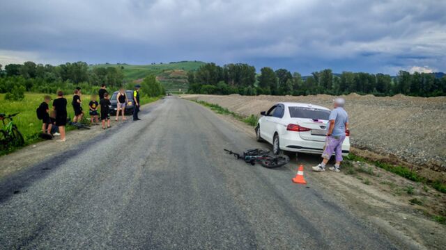 Водитель легковушки сбил 13-летнего велосипедиста на Алтае - ИА Амител, 20.06.2025