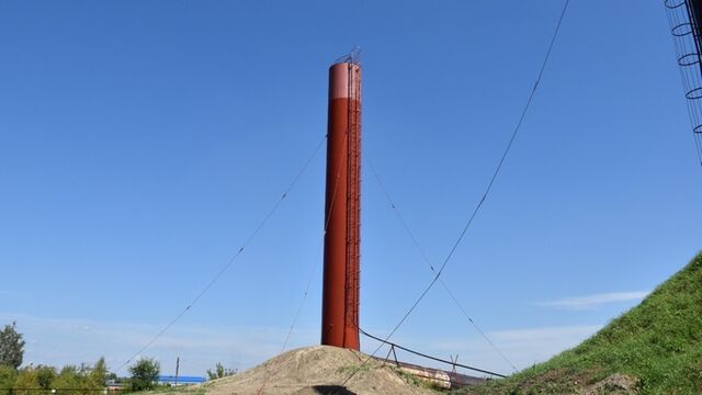 И напор, и резерв. В Санниково установили новую 25-метровую водонапорную башню - ИА Амител, 31.07.2025