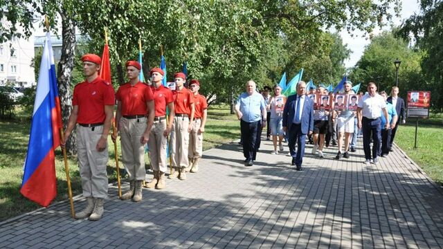 В Барнауле отметили 95-ю годовщину ВДВ. Фото - ИА Амител, 02.08.2025