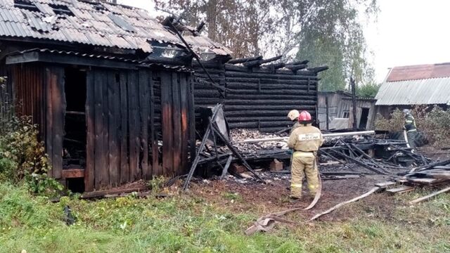Пожар унес жизнь мужчины в одном из сел Алтайского края - ИА Амител, 09.09.2025