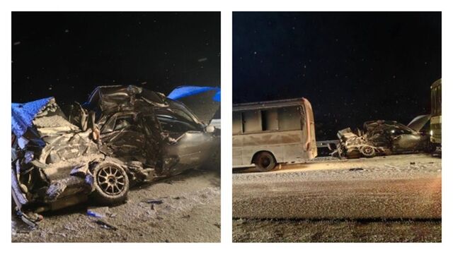 Смертельная авария с участием автобуса произошла под Манжероком из-за погодных условий - ИА Амител, 05.11.2025