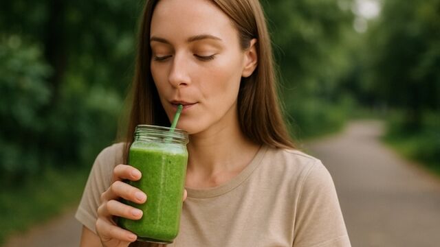Диетологи предупредили, что зеленые коктейли победят обезвоживание и снизят давление - ИА Амител, 05.11.2025