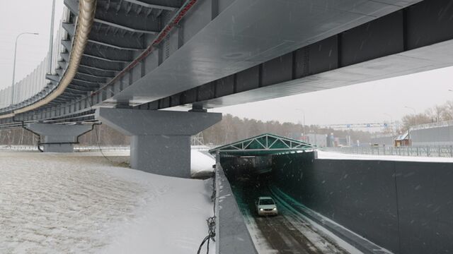 Тоннель открыт. Как выглядит завершенная мегаразвязка на Змеиногорском тракте в Барнауле - ИА Амител, 08.11.2025