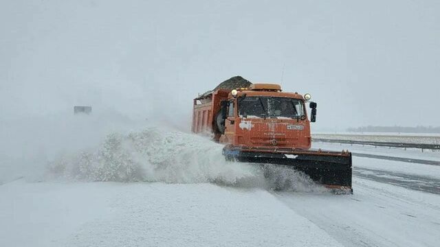 В Алтайском крае открыли новые дороги после снежной бури. Полный список - ИА Амител, 14.03.2026