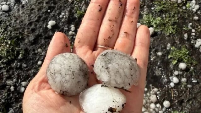 Крупный град прошел в нескольких районах Алтайского края - ИА Амител, 10.05.2026