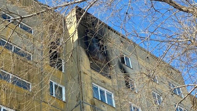 Балкон пятиэтажки загорелся в одном из районов Барнаула - ИА Амител, 07.06.2026