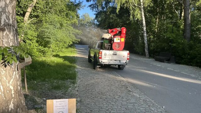 Парки и прибрежные зоны Барнаула обрабатывают от клещей и комаров - ИА Амител, 25.06.2026