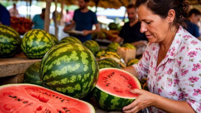 Лучший король ягод: как выбрать самый спелый и сладкий арбуз Лучший король ягод: как выбрать самый спелый и сладкий арбуз - ИА Амител, 02.07.2026