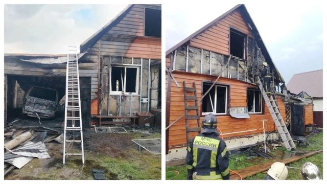 Пожар площадью 150 "квадратов" потушили в селе Власиха - ИА Амител, 26.07.2026