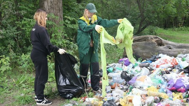 Экоактивисты очистили берег озера Левая Лапа в Барнауле - ИА Амител, 21.08.2026