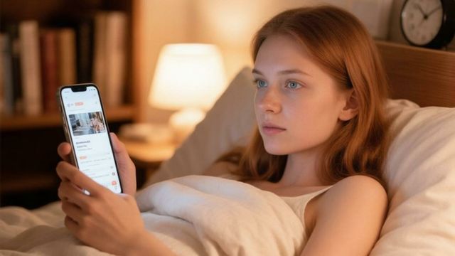 Раскрыты серьезные последствия листания ленты соцсетей перед сном - ИА Амител, 15.09.2026