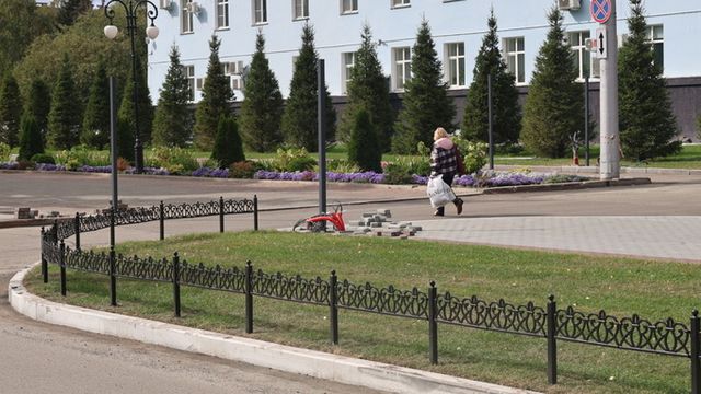 Новая брусчатка и шлагбаумы. Как меняется территория у правительства Алтайского края - ИА Амител, 17.09.2026