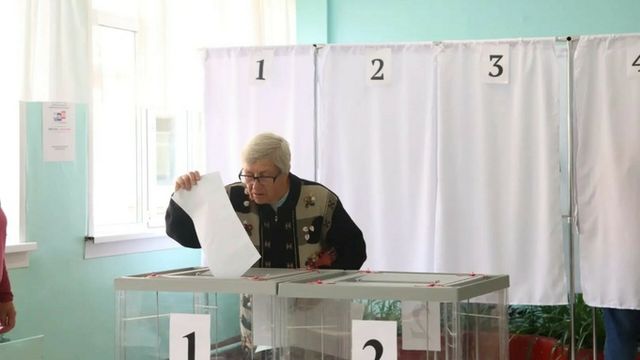 "Единая Россия" набирает 57,67% после обработки 45% протоколов - ИА Амител, 21.09.2026