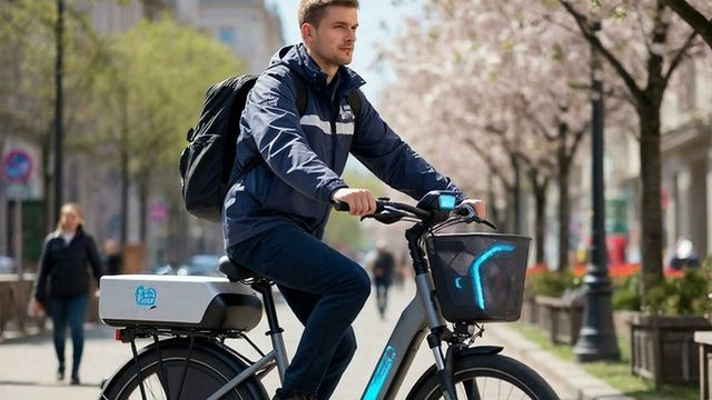 В Госдуме хотят обязать велокурьеров платить налог и оформлять страховку - ИА Амител, 16.10.2026
