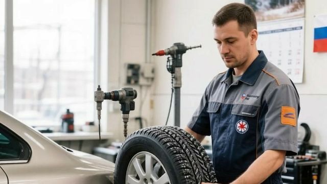 Без больших очередей. Пора ли менять резину на авто и выросли ли цены на шиномонтаж - ИА Амител, 24.10.2026