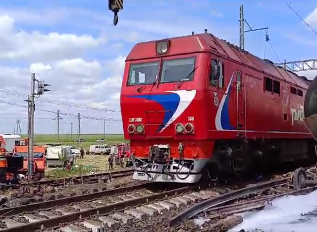 В Ростовской области открыли движение поездов после аварии на станции Куберле - ДОН24, 11.05.2024