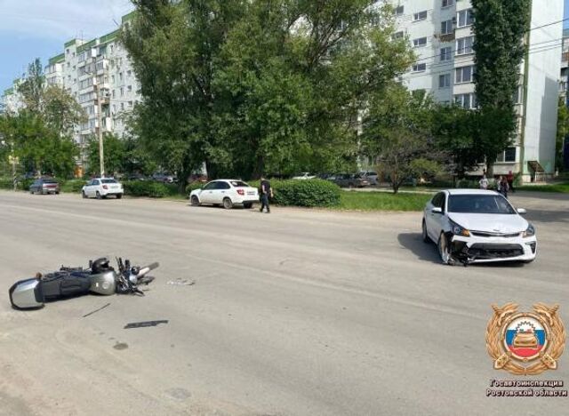 Водитель мопеда получил травмы в ДТП в Волгодонске - ДОН24, 18.05.2025