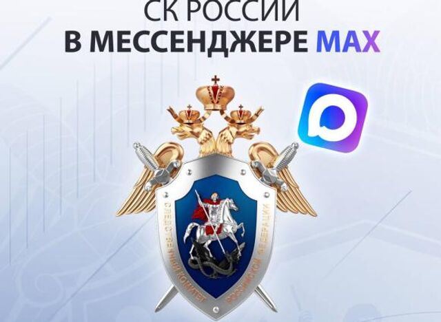 Официальный канал Следкома РФ доступен в мессенджере MAX - ДОН24, 15.08.2025