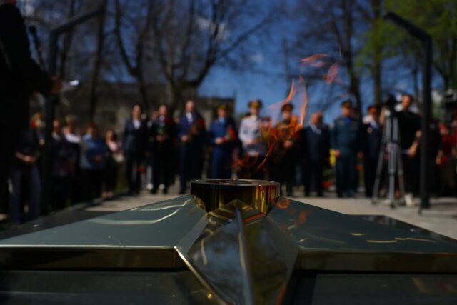 В Челябинской области зажгли еще один Вечный огонь - Южноуральская панорама, 06.05.2026
