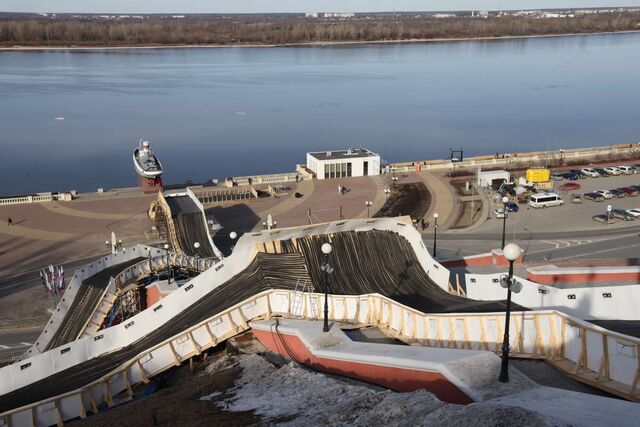 Соревнования по айс-кроссу на Чкаловской лестнице в Нижнем Новгороде отложили - НИА Нижний Новгород, 12.03.2025