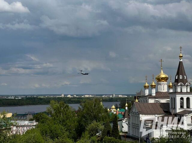Опубликовано видео авиашоу к 80-летию Победы в Нижнем Новгороде - НИА Нижний Новгород, 09.05.2025