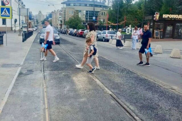 Улицу Октябрьскую открыли для транспорта в обе стороны со 2 августа - НИА Нижний Новгород, 02.08.2025
