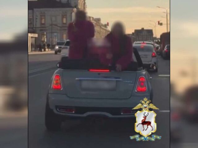 Водителя кабриолета оштрафовали за опасную езду в Нижнем Новгороде - НИА Нижний Новгород, 12.09.2025