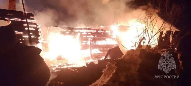 Пожар унес жизни двух человек в Ардатовском округе - НИА Нижний Новгород, 22.02.2026