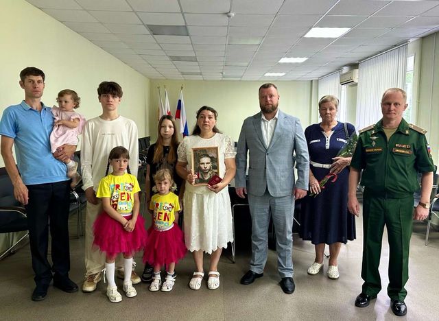 Орден Мужества вручили семье погибшего участника СВО в Канавине - НИА Нижний Новгород, 03.07.2026