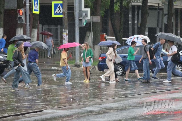 Дождливую погоду прогнозируют синоптики в Нижнем Новгороде на следующей неделе - НИА Нижний Новгород, 26.07.2026