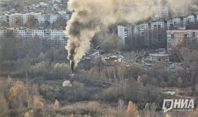 Новый пожар на улице Генерала Ивлиева в Нижнем Новгороде: что известно - НИА Нижний Новгород, 22.10.2026