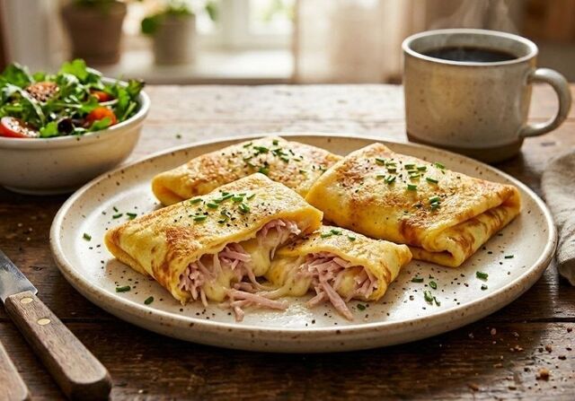 Быстрые яичные конвертики с ветчиной и сыром на завтрак – готовятся 5 минут - PrimaMedia: Лента новостей, 29.03.2026