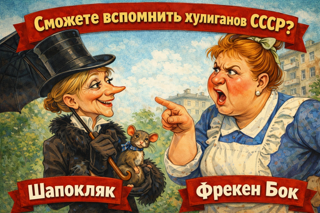 Даже те, кому далеко за 30 не вспомнят имена 5 хулиганов из книг СССР - Тест - NakhodkaMedia: Лента новостей, 06.04.2026