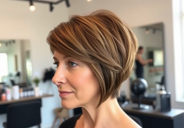 Омолаживающая короткая стрижка для женщин старше 50 лет – стирает годы с лица - NakhodkaMedia: Лента новостей, 10.04.2026