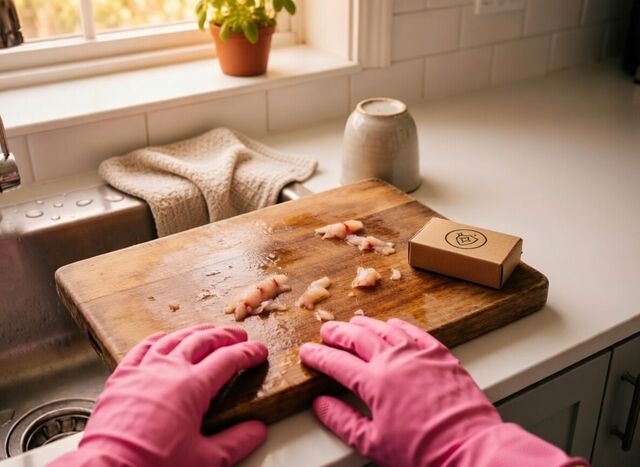 1 минута в раковине — и разделочная доска перестает пахнуть рыбой: это средство вытягивает запах на ура - AmurMedia: Лента новостей, 12.04.2026