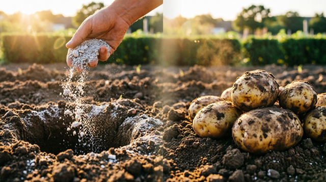Опудриваю клубни и пихаю в землю: урожай "попер" раньше без замачивания, а "картоха" — просто богатырская - UssurMedia: Лента новостей, 17.04.2026